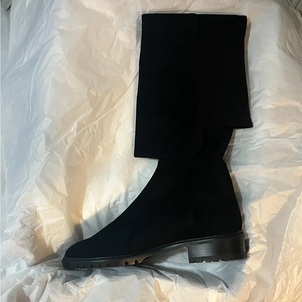 Stuart Weitzman NIB Black Over the Knee Boots - Picture 9 of 9